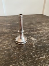 Vintage RARE Buescher 25TE Silver Plated Trombone Mouthpiece Jet-Tone Style MP