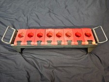 Lista 40T X4043-1 Molded CNC Tool Rack Stand 8 Holders BT 40 SK 40 Cat40 Holders