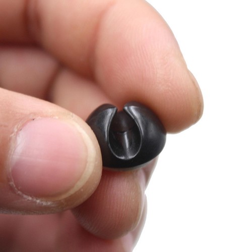 10/20Pcs Wire Clip Black Car Tie Cable Holder Mounts Clamp Self-Adhesive= J3O6 - Afbeelding 5 van 13