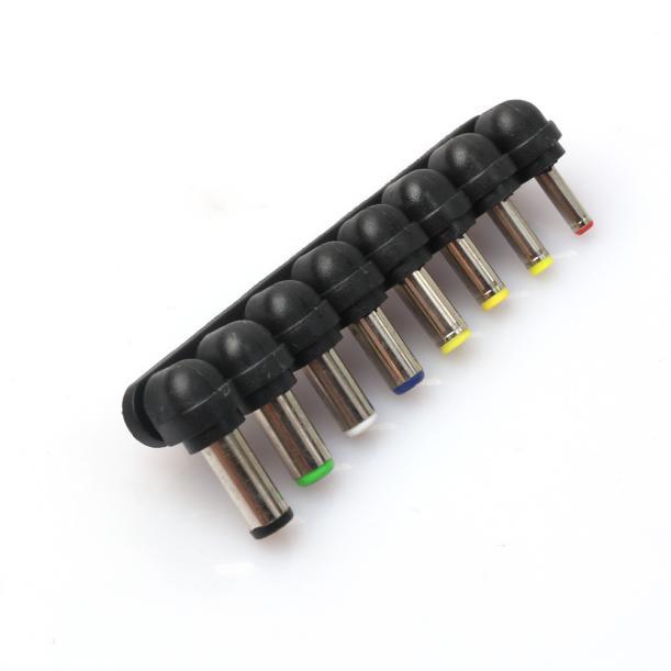 New 8pcs Universal AC DC Power Adapter Plug Charger Tips For PC Laptop ...