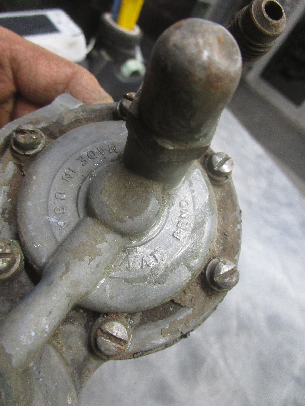 VINTAGE AC MODEL B FUEL PUMP 855261 1676 eBay