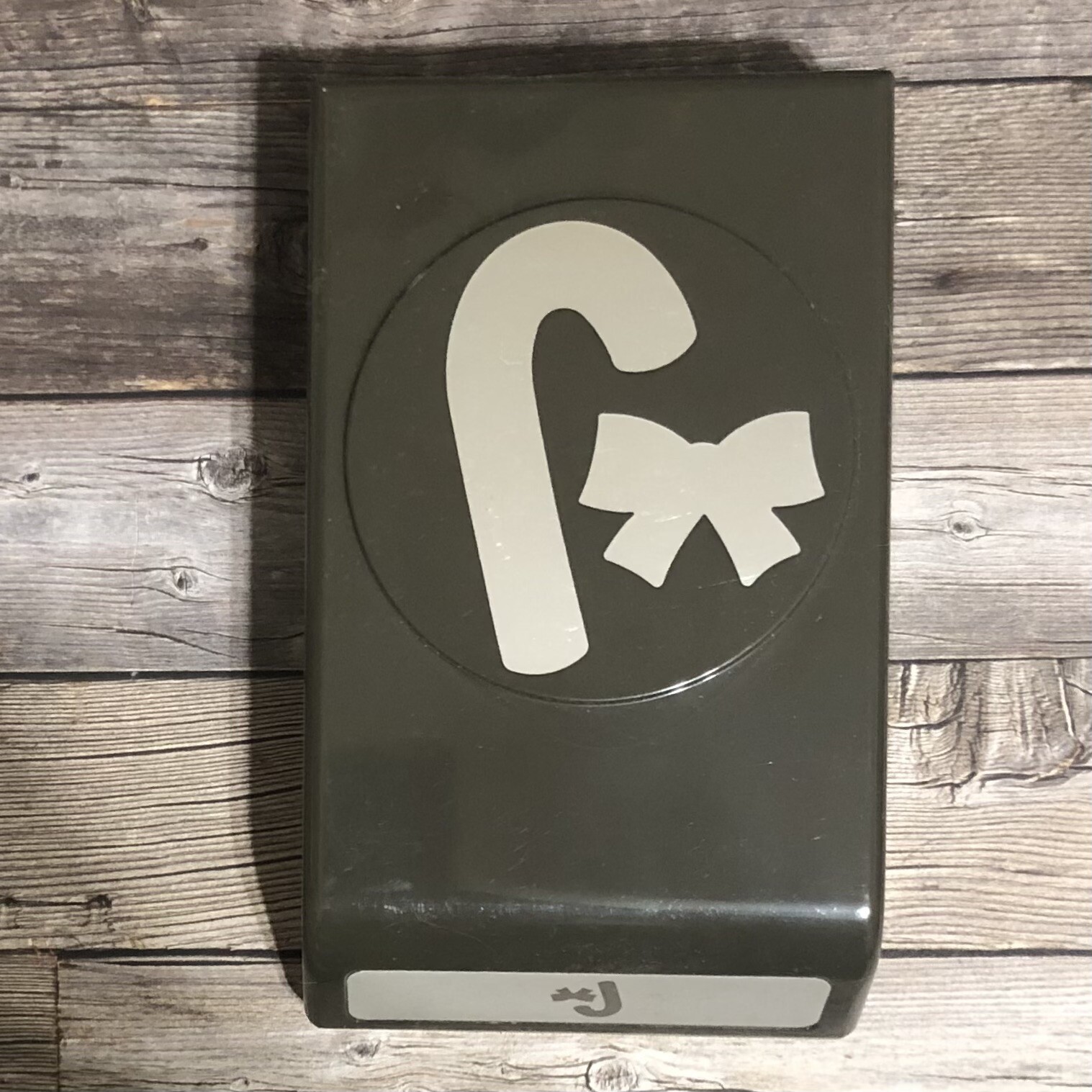 Stampin Up CANDY CANE BUILDER Punch Christmas Paper Crafts Scrapbook Tool Canes