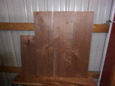 4 PC WALNUT LUMBER WOOD KILN DRIED BOARDS 3/4'' THICK LOT 606R FLAT