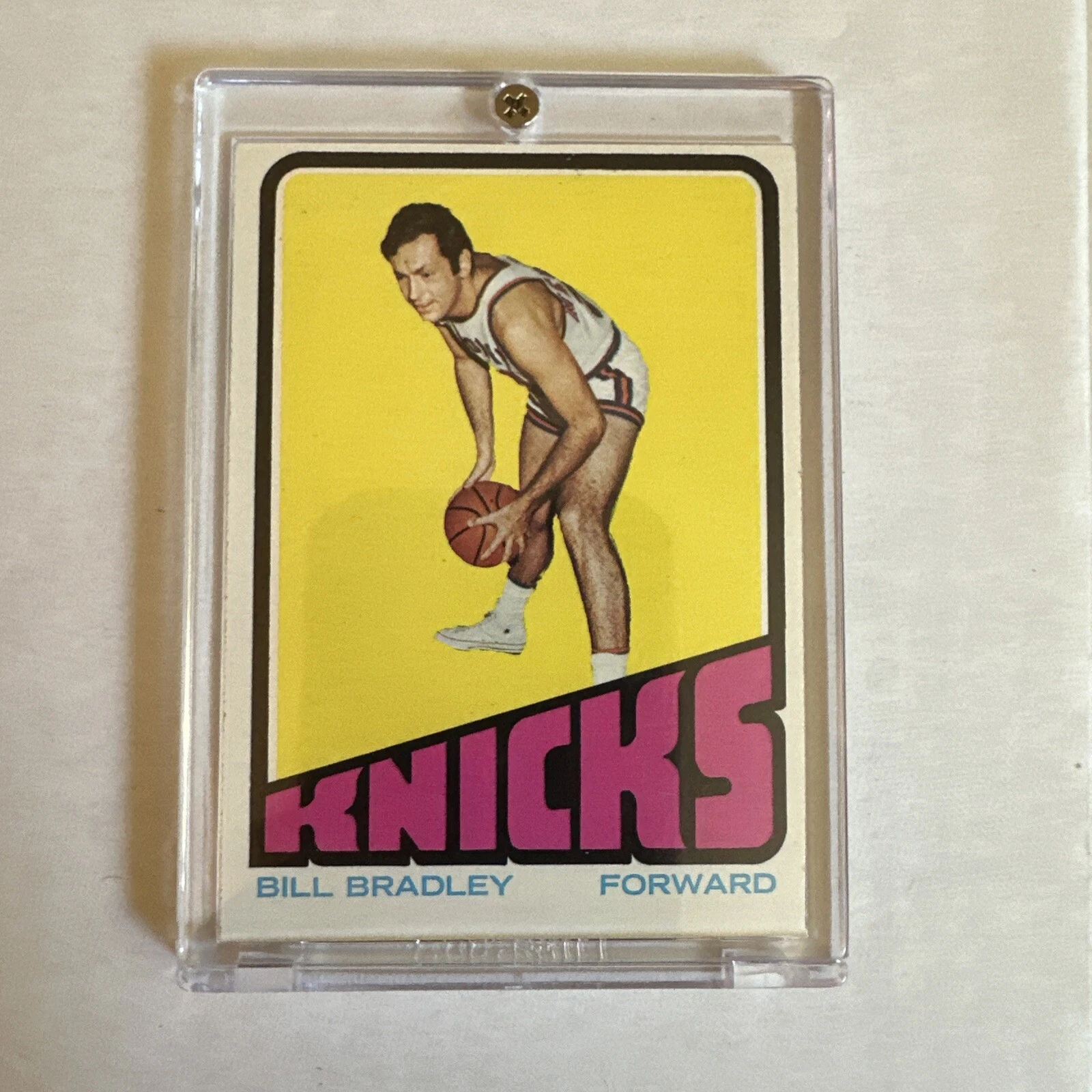 Bill Bradley trading card