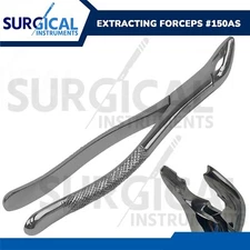 Extracting Forceps 150AS Dental Surgical Instrument Stainless Steel German Grade