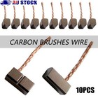 <!--F#f_0-->Generic Brush Replacement Electric Motor Carbon Brushes Wire Leads Generator<!--F/-->