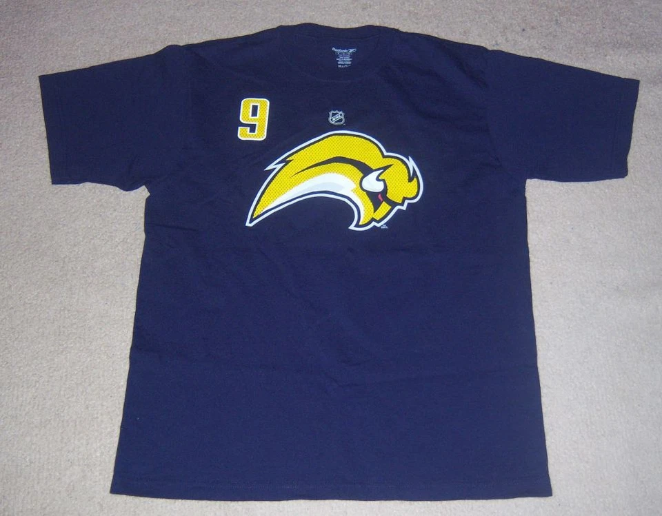 Camisa Rara AUTÉNTICA Reebok DEREK ROY Buffalo Sabres Azul SLUG M/Mediana l Foto 2 de 2