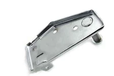 Rear Brake Pedal Mount Plate Chrome fits Harley Davidson