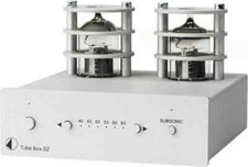 PRO-JECT TUBE BOX S2 SILVER STADIO PHONO MM/MC VALVOLARE GARANZIA UFFICIALE ITAL