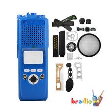 Blue Repair Front housing case Cover Replacement for XTS5000 Model 2 Radio