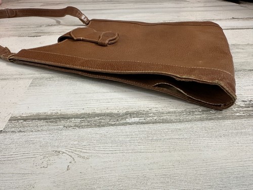 Vintage Valentino Garavani Leather Shoulder Bag Camel Brown Made in Italy - Picture 7 of 16