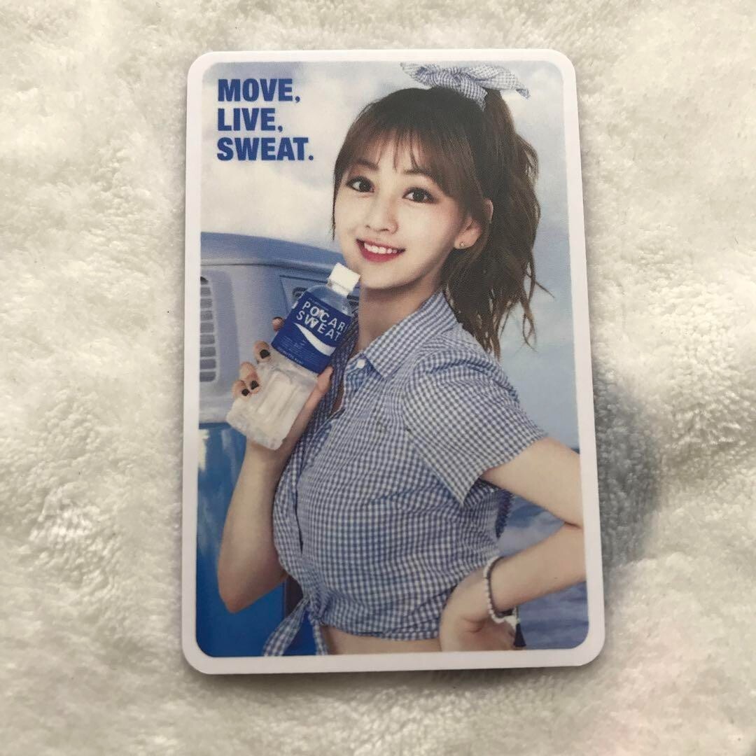 TWICE 30th Pocari Sweat Limited Pocari Jihyo Photo Card