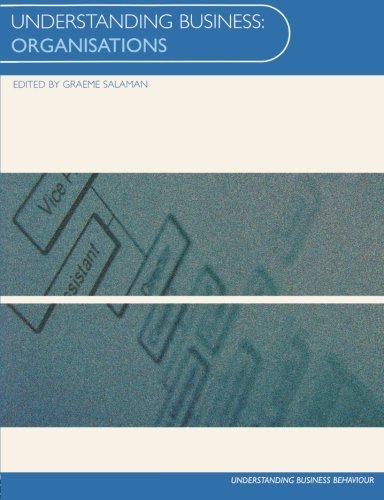 Understanding Business Organisations