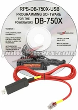 Powerwerx RPS-DB750X-USB PC Programming Software & USB Cable for DB-750X