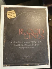 Blood Lines: Richard Matheson's Dracula, I Am Legend... signed!