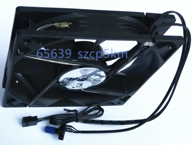 Adjustable Speed Fan 12CM 12V PC 3Pin Case Quiet Fan +LED Light +Speed Controlle - Image 3 of 4