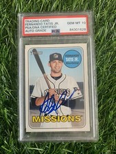 Fernando Tatis Jr. Signed 2018 Topps Heritage “PSA 10”