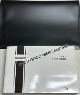 #ad #ad 2007 GMC SIERRA CLASSIC OWNERS MANUAL 1500 2500 3500 GAS DENALI SLT SLE Z 71 4X4 $16.99