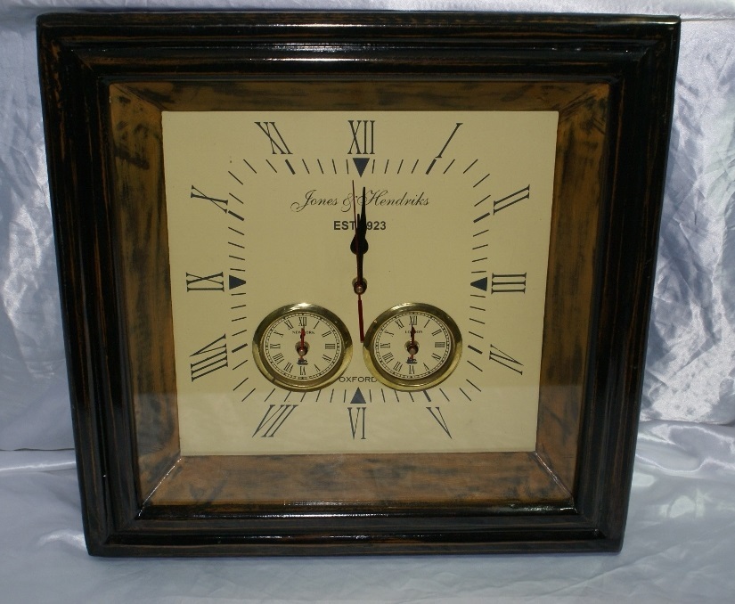 Orologio da parete sveglia 1923 antico idea regalo in legno e
