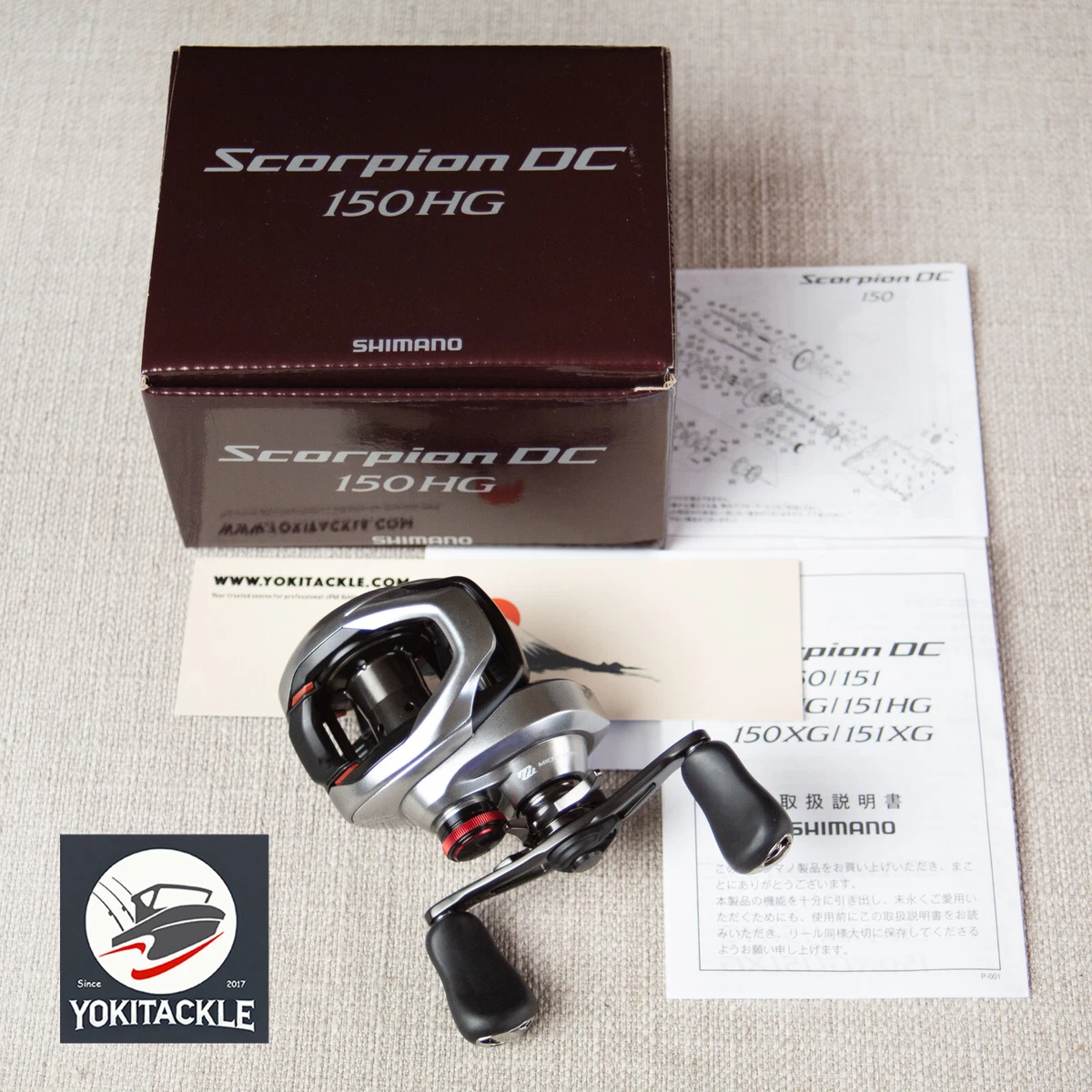 Shimano Scorpion DC Baitcasting Fishing Reels for sale - eBay