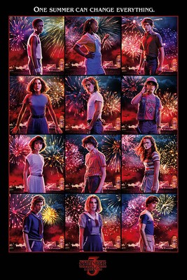 22x34 SEASON 3 POSTER STRANGER THINGS TV 17260