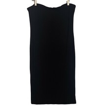 Fashion Nova Anna Dress Black Strapless Lightweight Dress Plus Size 2X NWT