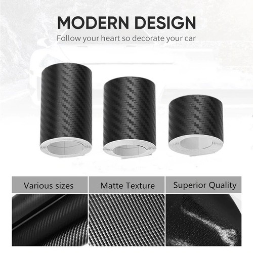 Carbon Fiber For Car Windows Helmet Wall Tape Adhesive Sticker Texture DIY - Picture 7 of 12