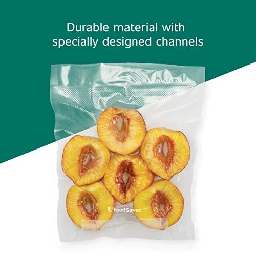 FoodSaver Vacuum Sealer Bags for Airtight Food Storage 1 Qt Precut Bags, 44 Bags