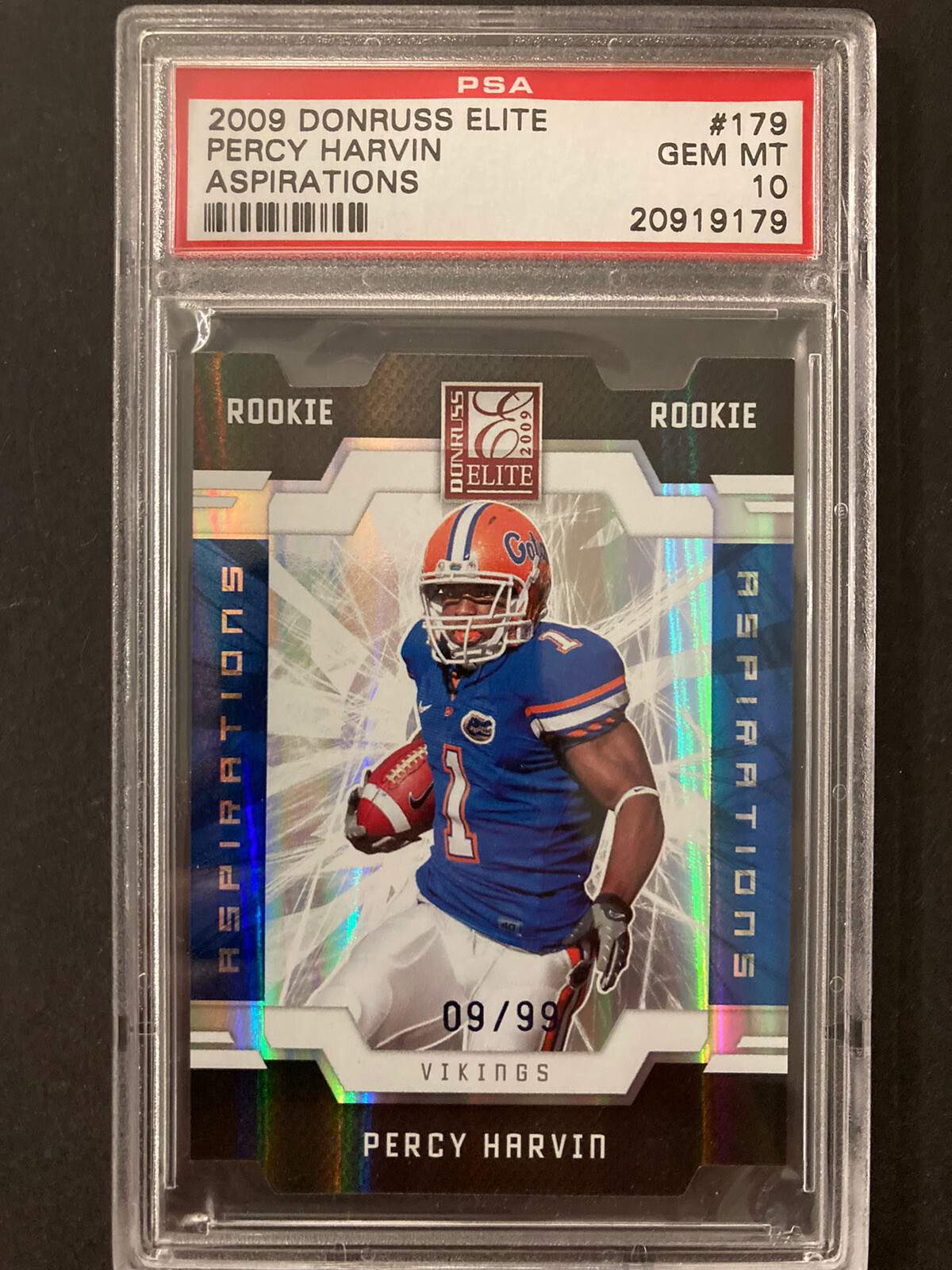 Percy Harvin Donruss Elite #179 Aspirations