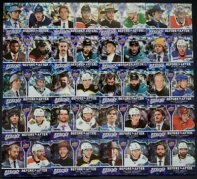 2021-22 Upper Deck MVP Before & After Complete Insert Card Set #BA1-20 UD 21-22