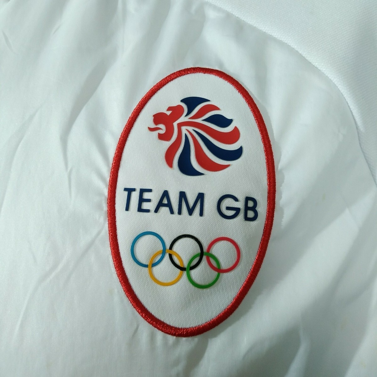 Great Britain Team Training Jacket With Zipped Adidas X13107 Mens