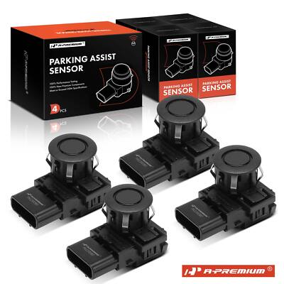 A-Premium 4x Backup Parking Assist Sensor for Honda Odyssey 11-17 Pilot 12-15
