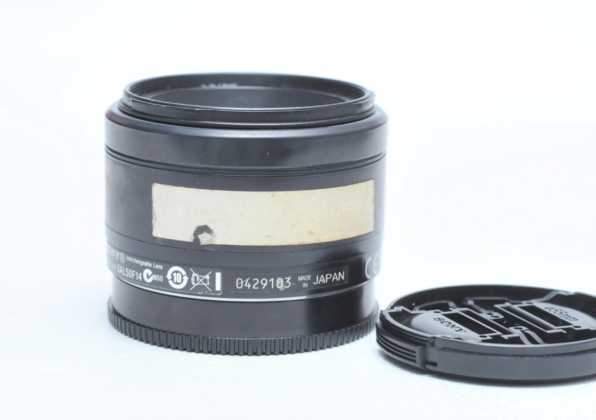 Sony 50mm f/1.4 A-Mount Autofocus Lens for Minolta/Sony A Full