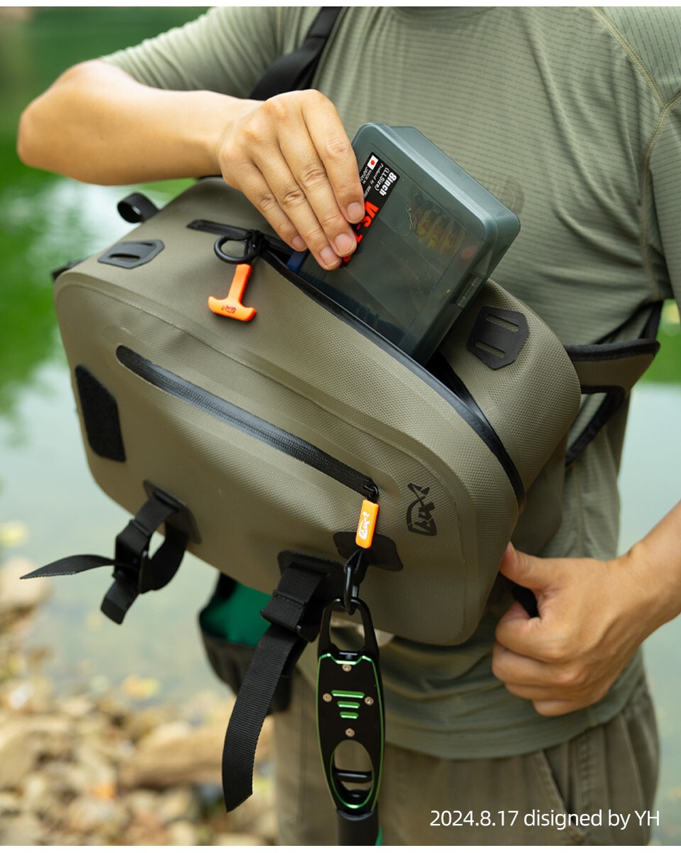 Fishing Tackle Bag Waterproof Waist Pack Fly Fishing Leyi Factory