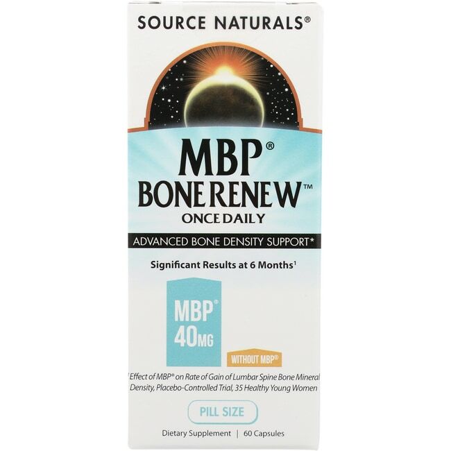 Source Naturals Mbp Bone Renew 60 капсул