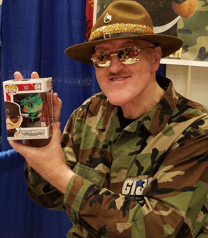 funko pop wwe sgt slaughter