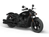 2022 Indian Motorcycle Scout Bobber Sixty Black Metallic