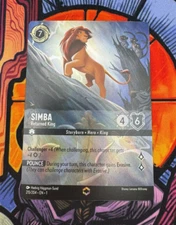 Simba - Returned King (Enchanted) 215/204 The First Chapter Holo #1