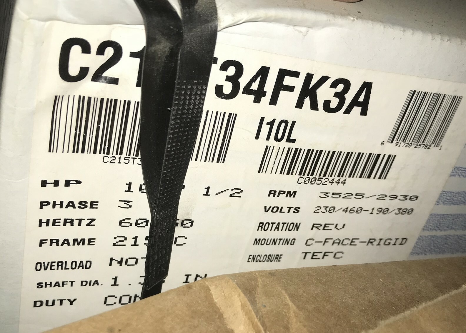 Leeson G140696.00 Replaced By 140769.00 10Hp 3535Rpm 230/460V 3Ph 