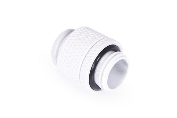 Alphacool Eiszapfen Doppelnippel Drehbar G1/4 Ag Auf G1/4 Ag - White-image
