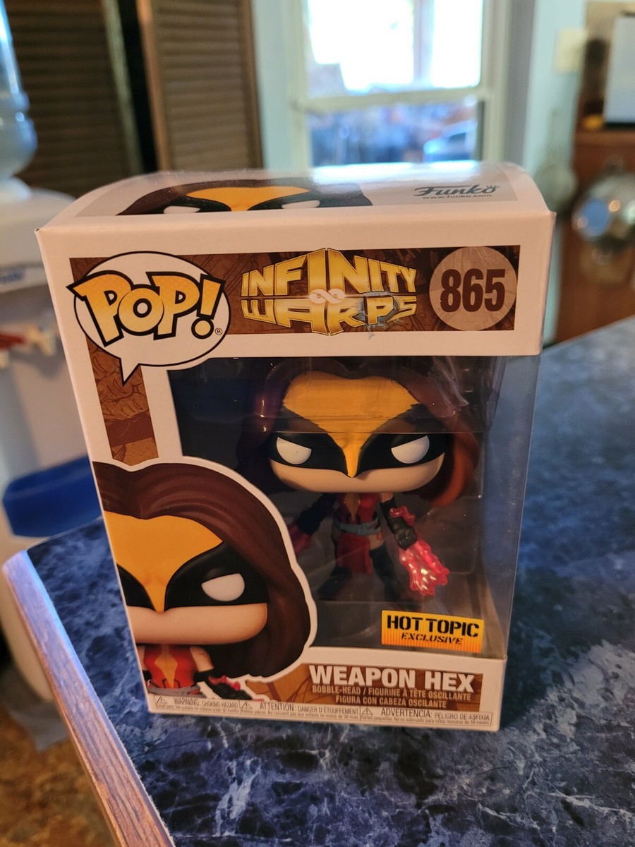 Funko Pop Marvel #865 Weapon Hex Infinity Warps Hot Topic