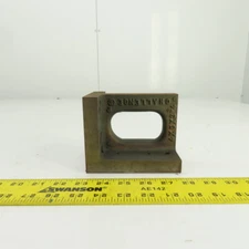 Challenge 4" x 5" x 3-3/4" Right Angle 90° Set Up Block 3/4" Thick Steel