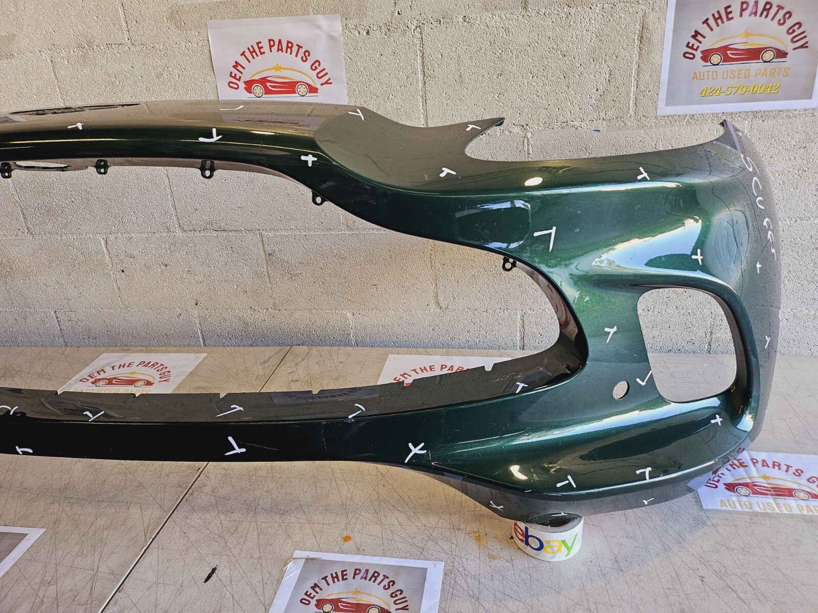 2021 2022 2023 Aston Martin DBX Front Bumper Cover OEM USED P/N MY83-17D957-BD