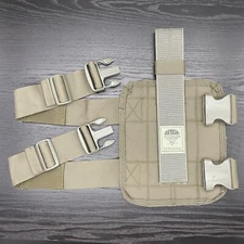 SO TECH Spec Ops BLOCS Claw Padded Thigh Rig Ranger Green Range Pistol Kit