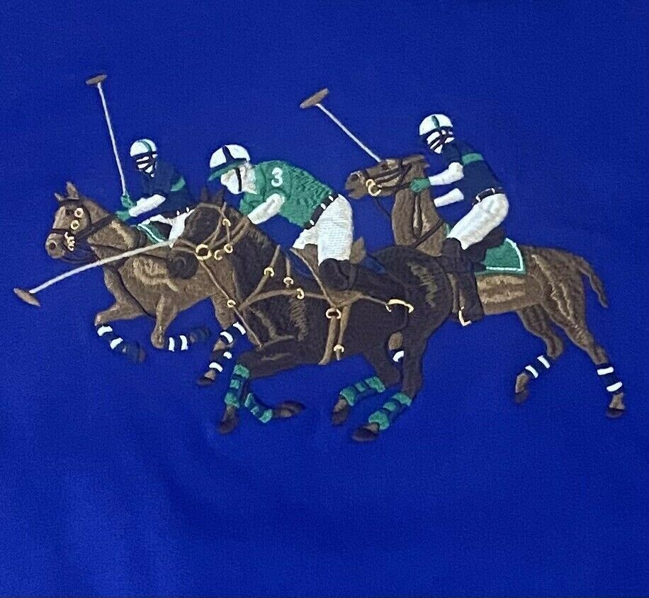 Felpa con cappuccio giocatore Polo Ralph Lauren Stadium Bear tripla grande pony (XL)