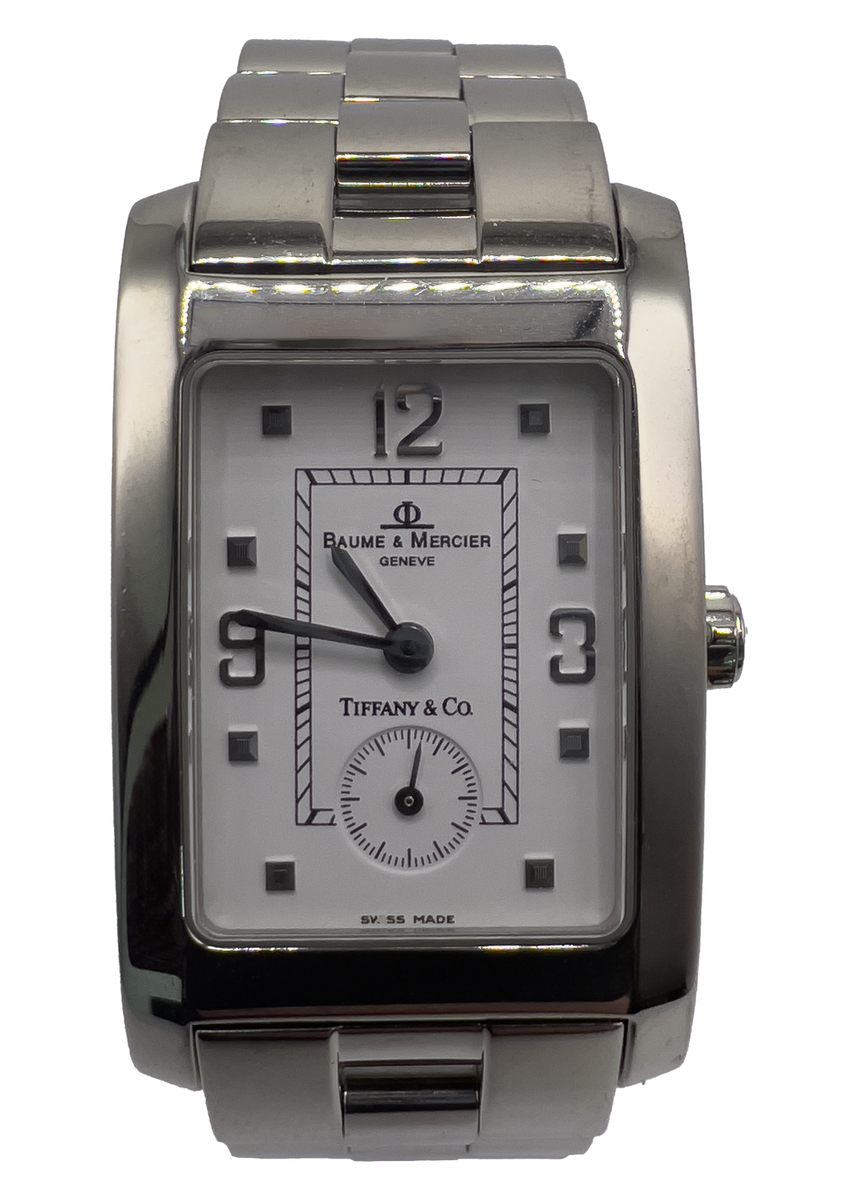 Baume Mercier Stainless Tiffany & Co Tank-Style Watch | eBay