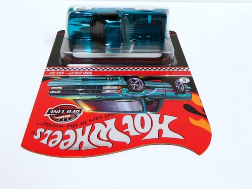 🔥Hot Wheels RLC Red Line Club  -  1990 Chevy 454 SS in Teal  w/protector🔥 - Picture 10 of 11