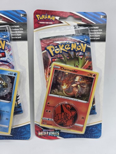 Pokémon: Kampfstile Blister Pack - Charmander & Arrokuda -NEU/SEALED- (x2) 🔥 - Bild 4 von 9
