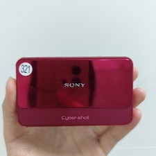 Sony Cyber Shot DSC-T110 16.1MP 4x Zoom Digital Camera Touch Screen English Red