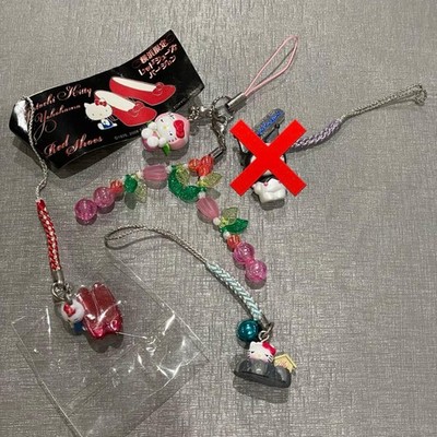 Hello Kitty GOTOCHI New Zealand ストラップ Gotochi Kitty Strap Hello 3 Piece Set | eBay